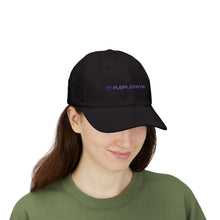 Purple Panda Embroidered Cap