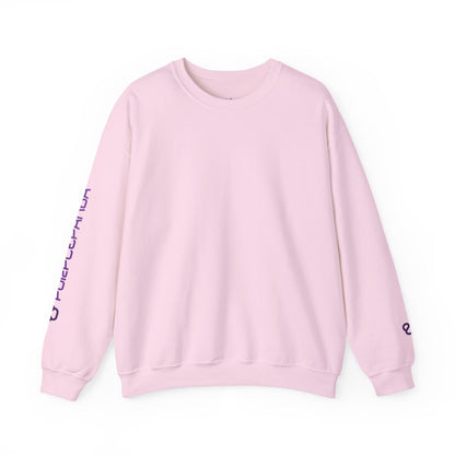 Purple Panda Relaxed Crewneck Sweatshirt