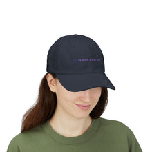 Purple Panda Embroidered Cap