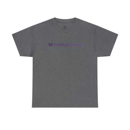 Purple Panda Icon Heavy Cotton T-shirt