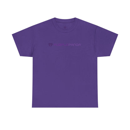 Purple Panda Icon Heavy Cotton T-shirt