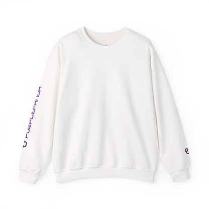 Purple Panda Relaxed Crewneck Sweatshirt