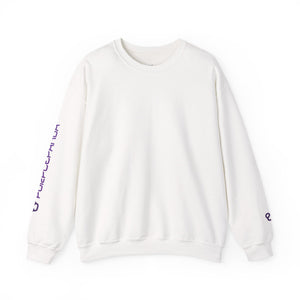 Purple Panda Relaxed Crewneck Sweatshirt