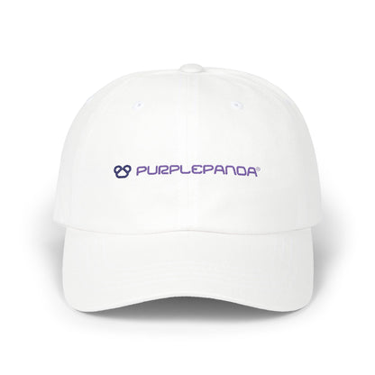 Purple Panda Embroidered Cap