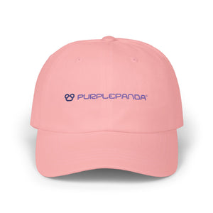 Purple Panda Embroidered Cap