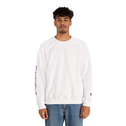 Purple Panda Relaxed Crewneck Sweatshirt