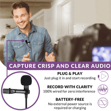 Purple Panda Lavalier Microphone Kit