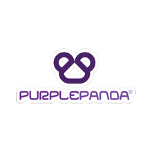 Purple Panda Kiss-Cut Sticker