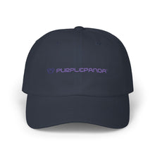 Purple Panda Embroidered Cap