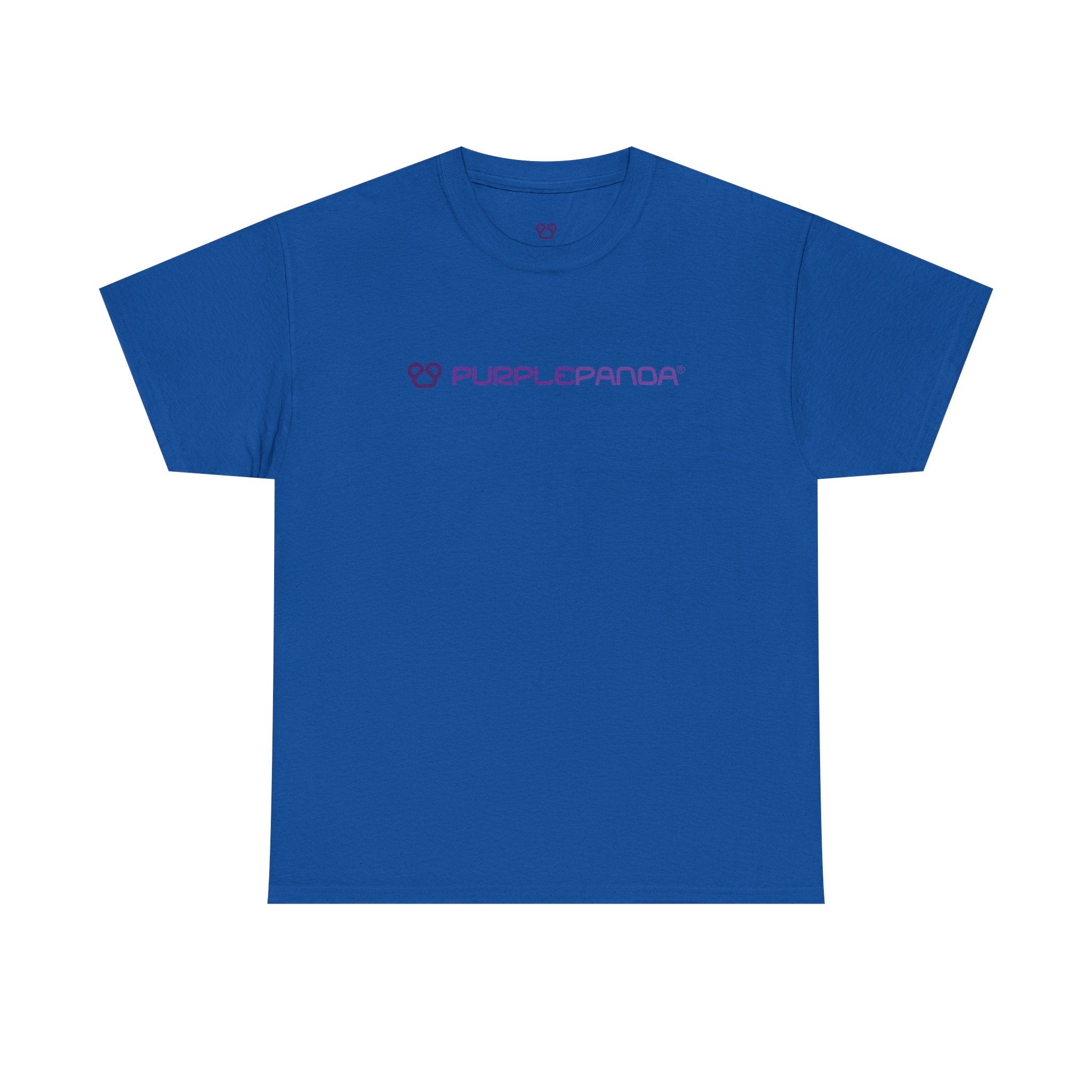 Purple Panda Icon Heavy Cotton T-shirt