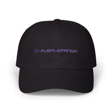 Purple Panda Embroidered Cap