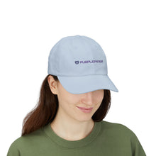 Purple Panda Embroidered Cap