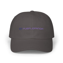 Purple Panda Embroidered Cap
