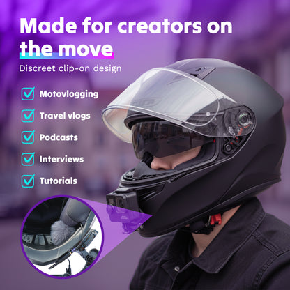 Purple Panda Lavalier Microphone Kit