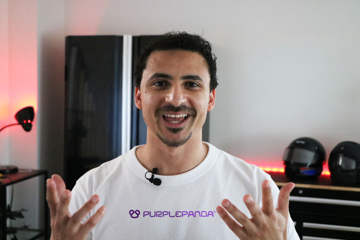 Purple Panda Lavalier Microphone Kit