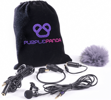 Purple Panda Lavalier Microphone Kit